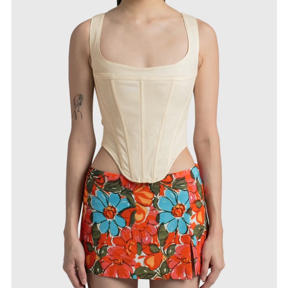 MIAOU Off-white corset